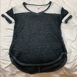 Black and white shirt